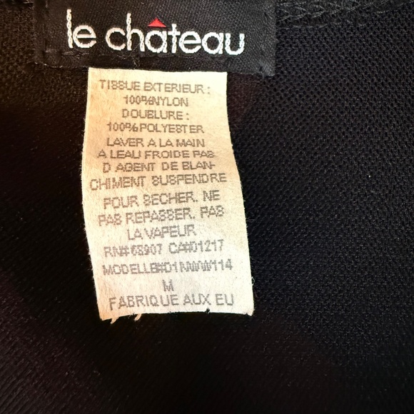 Y2K Black Sleeveless Embroidered Bead Sequin V-Neck Tie Waist Top - Picture 8 of 8